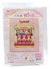 Takagi Fiber Panami Hinamatsuri Craft Chirimen Paper with Peach Blossom Design Shikishi Hanger Sold LH172 Kit (Miniature MS-1100, Separately)