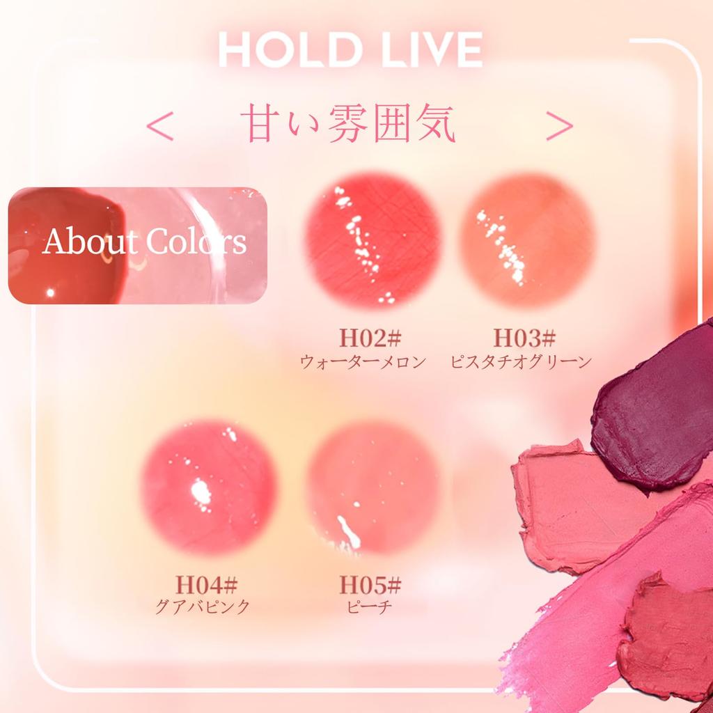 HOJO WOO Lip Gloss - Dewy Lips - Moisturizing, Glossy, Sheer, Highly Hydrating, Non-Sticky, Natural, Healthy Color, Highly Pigmented, Long-Lasting,