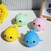 1 Stück Schwamm Wasserabsorbierender Wal Quetschen Stressabbau Spielzeug Baby Badespielzeug Sommer Schwimmen Spielen Wasser Requisiten für Kinder