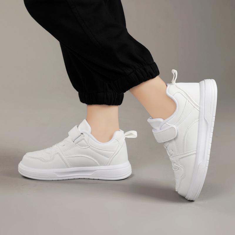 Kid's  Lightweight and Fashionable Sports and Leisure Shoes Outdoor Running Shoes White Shoes
