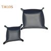 Multifunctional Storage Tray Foldable Design Solid Color Coaster Coffee Cups Mat Decorative Jewelry Storage Organizer