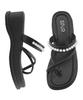 Spur Shine Pearl Slipper -Ss9057 (2Color) 5.5Cm Platform Slippers