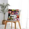Breaking Bad Walter White Poster Square Pillowcases Polyester Seat Game Cushion Case Cool Decorative Throw Pillow Case 40*40