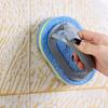 Kitchen Bathroom Toilet Cleaning Magic Sponge Glass Wall Cleaning Bath Brush Handle Sponge Ceramic Window Slot Clean Brush