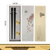 Japanese Light Luxury Rosewood Chopstick Set for One - Lacquer-Free & Wax-Free