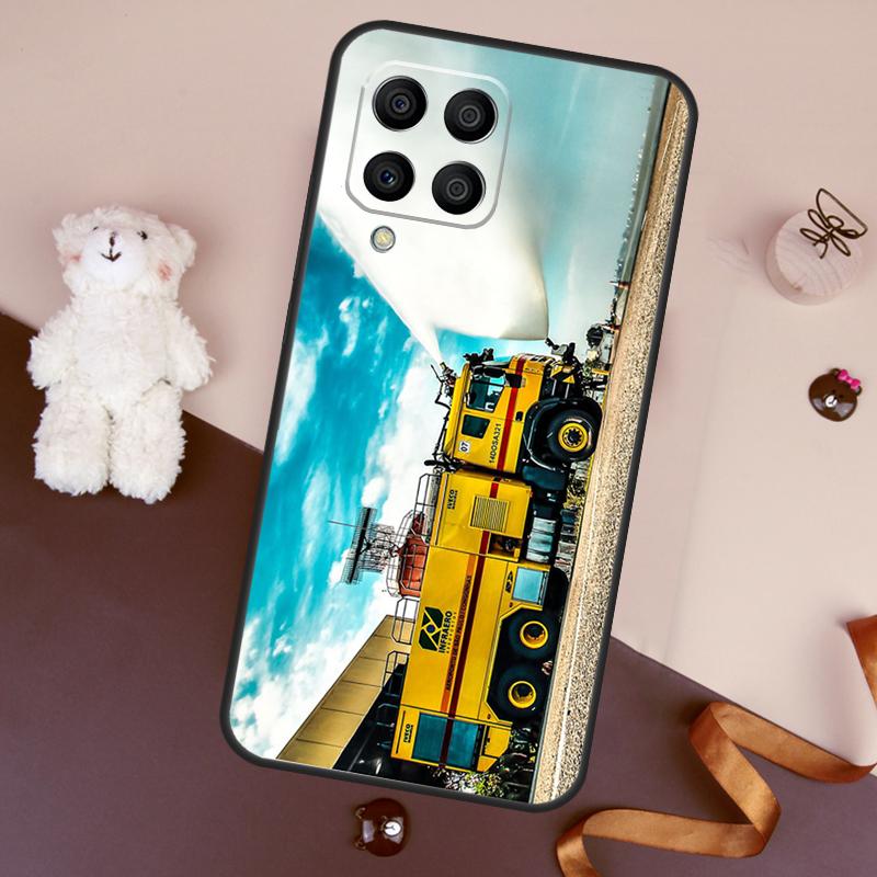 Fire Truck Case For Samsung Galaxy M13 M54 M34 M14 M56 M36 M16 M31 M11 M53 M12 M32 M52 M35 M55 M15 M06