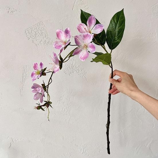 Artificial Jasmine Flower 31" Fake Hanging Flowers Faux Silk Flower Arrangement for Party Home Wedding Decoration