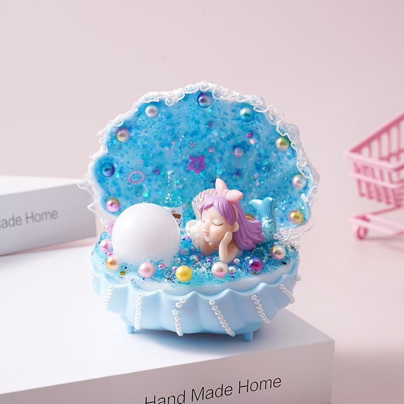 DIY Mermaid Night Light Kit - Luminous Craft for Kids, Perfect Birthday Gift for Girls