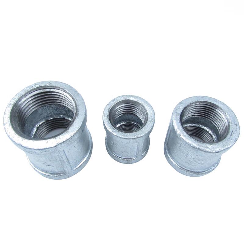 Galvanized Malleable Cast Iron Straight Pipe Connector
