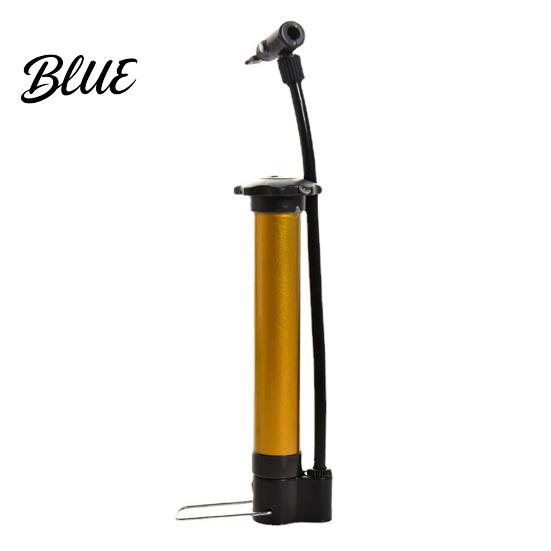 Electric Scooter Air Pump Mini High Pressure Bike Pump Portable with Foldable Basketball Manual Pedal Aluminum Alloy Tire Inflator for Road Mountain