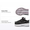 Li Ning Kids Ultra Light 21 Round Toe Reflective Non-Slip Shock Absorbing Low-Top Running Shoes Kids Sneaker Black Pink YKFU012-2