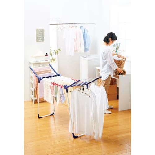 MAWA [MAWA x seiei Original Laundry Hanger, Silhouette Silver, 10-Piece Set, 120147] seiei Original MAWA Hangers: Non-Slip Hangers with Stainless Stee