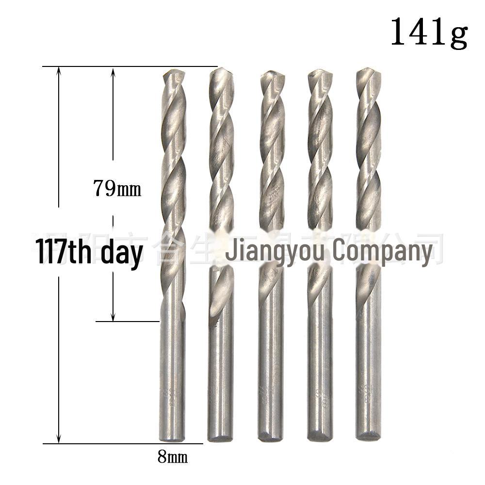 10-Piece High-Speed Steel Twist Drill & 5-Piece Hand Drill Bit Set