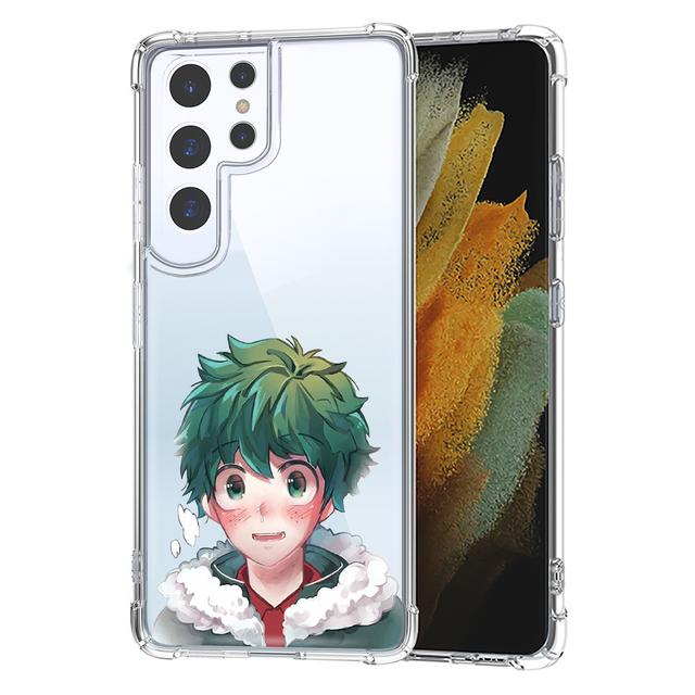 

Чехол для телефона Samsung S10 S20 Fe S21 S22 S8 S9 Plus S21ultra S22ultra Anime My Hero Academia, противоударный чехол, прозрачный мягкий чехол Samsung S22 Plus