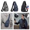 New Arrival Men's Chest Bag Stylish And Lightweight Suitable For Casual Travel Waterproof Canvas Material