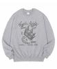 MONSTER REPUBLIC Crown Gray Sweatshirt Gray_9182