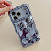 3D Bubble Wave Pattern Phone Case For iPhone 17 16 15 14 13 12 11 Pro Max 17Air Electroplated Soft Shockproof Back Cover