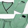 Women's Short Sleeve Casual Workwear Washable Surgical Gown