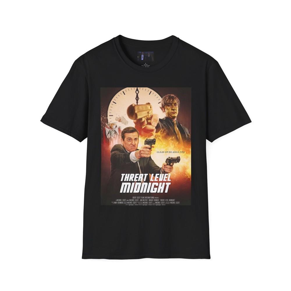 

Threat Level Midnight The Office Michael screen play T-Shirt Unisex T-Shirt XL