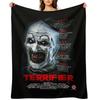 TERRIFIER Throw Blanket Comforter Luxury Designer For Decorative Sofa Summer Beddings Blankets