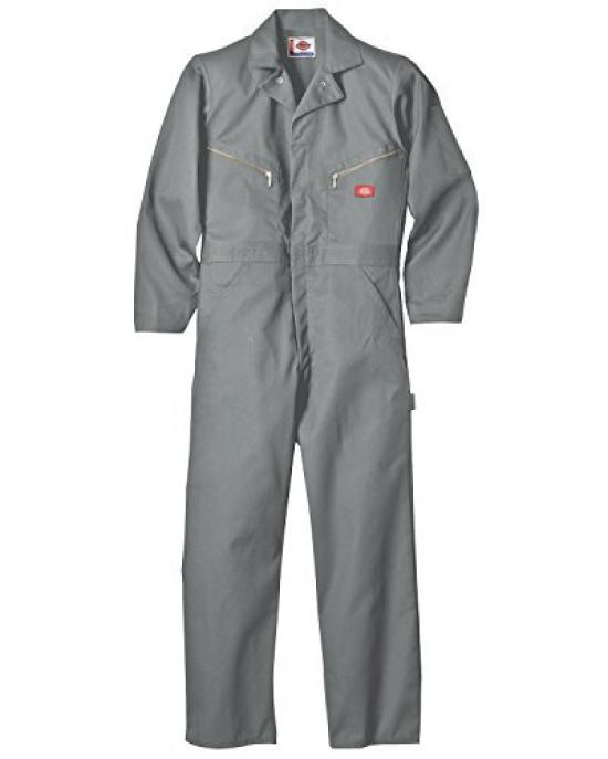 

Dickies Long Sleeve Jumpsuit Size Grey Men s 4879, L, серый