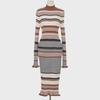 Korean Style Slim Long Skirt and Sweater Set for Women