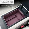 Für neuen Zeekr 7X 2026 Haltegriff-Box Aufbewahrungsbox Auto-Aufbewahrungsbox Silikon-Aufbewahrung Modifizierte Zubehörteile Innenraum