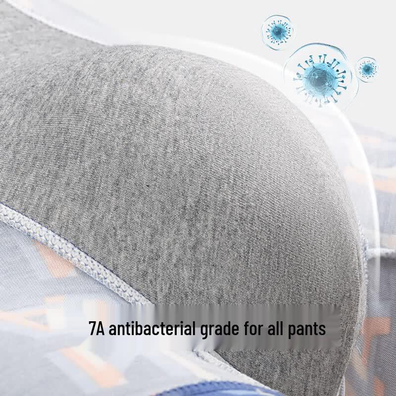 Jianjiang Men's 60S Modal Boxer Briefs 3-Pack