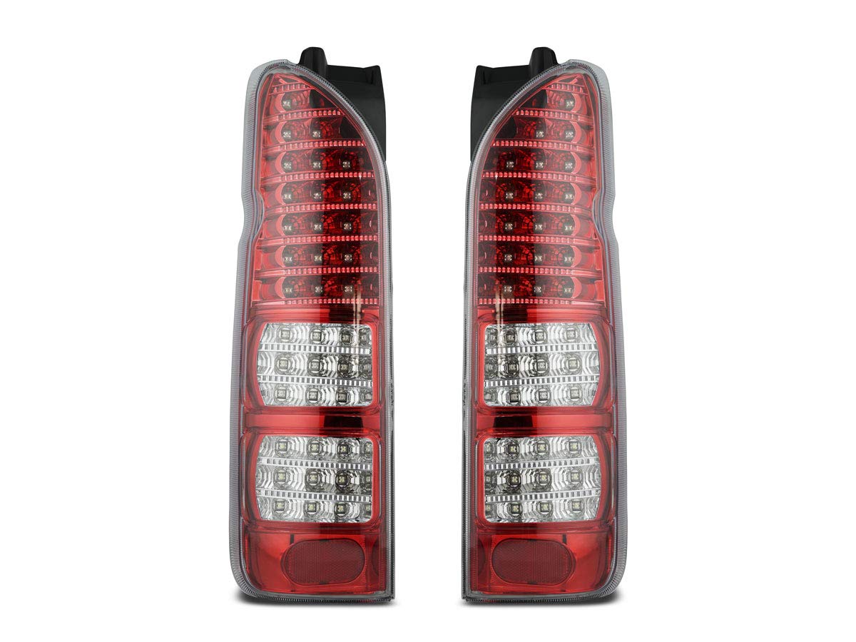 

Regius Ace 200 Series 1st to 7th LED Half Red Clear Tail Lamp TRISTAR S [Hiace Generation]