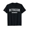 Bethesda Maryland Vintage Style Graphic T-Shirt Bethesda Apparel Co