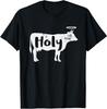Holy Cow Funny Dairy Farmer Midwest Pride T-Shirt S-4XL