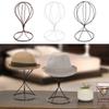 Metal Wigs Display Stand Holder for Cap and Wigs Storage Rack Durable Organizer