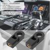 Outboard Control Box Cable End Connector ABS Copper Replacement for Throttle and Shift Control Box Cable Connection 2pcs 67275-95600