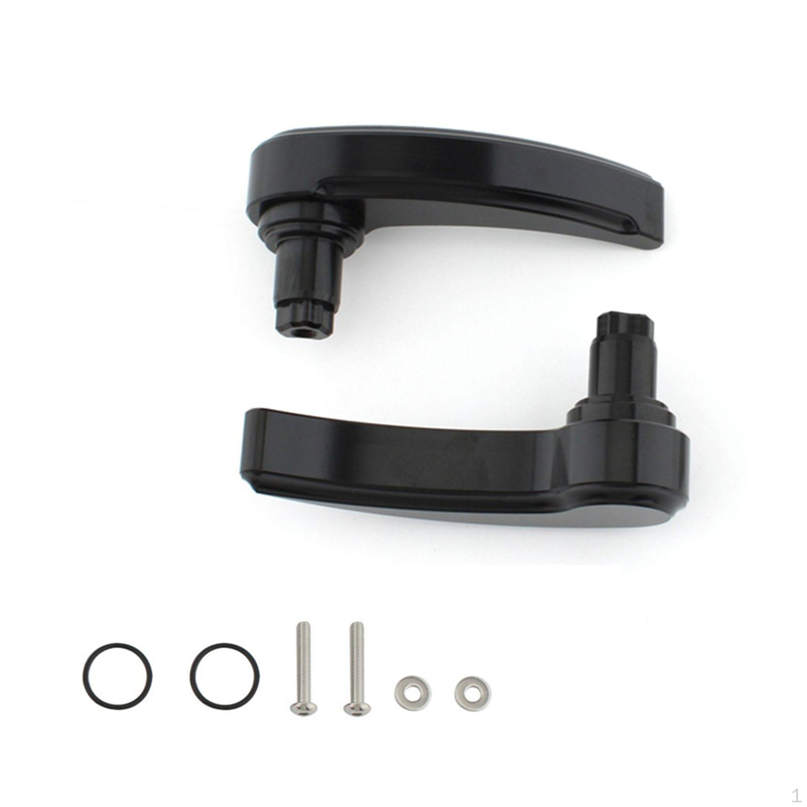 

Комплект защелок для седельной сумки из алюминиевого сплава для ремонта мотоциклов Black