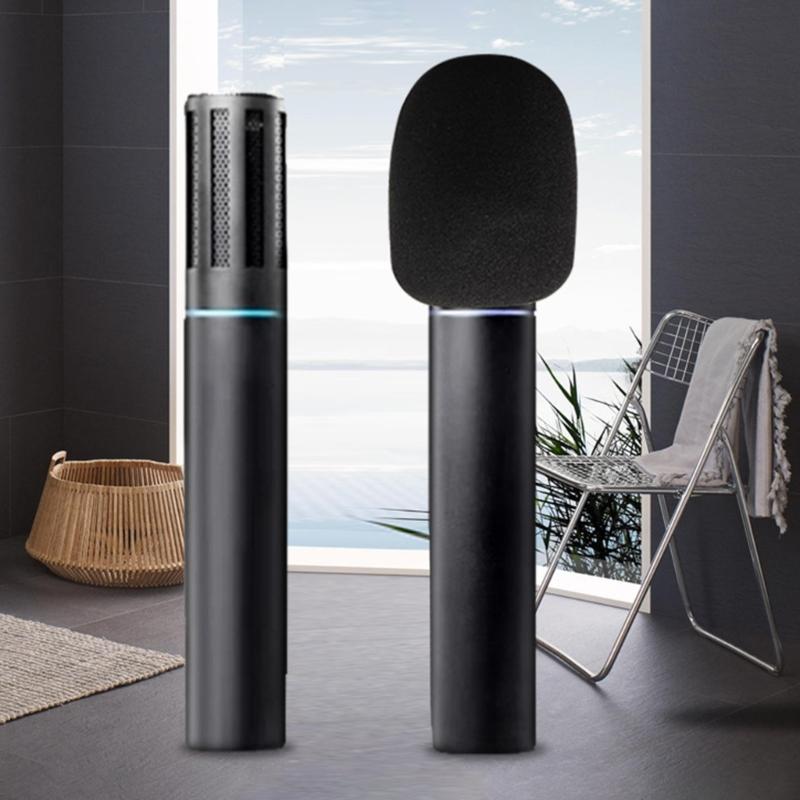 Microphone Foam Thicken Mic Cover Sponge Professional Studio Windscreen Protective Grills Shield Soft Microphone Cap