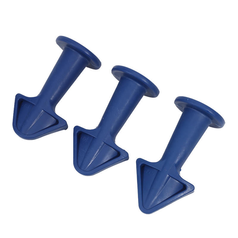 3pcs Multi-functional Silicone Sealant Nozzle Scraper Floor Caulking Tools Silicone Sealant Nozzles Kit Home Improvement Set