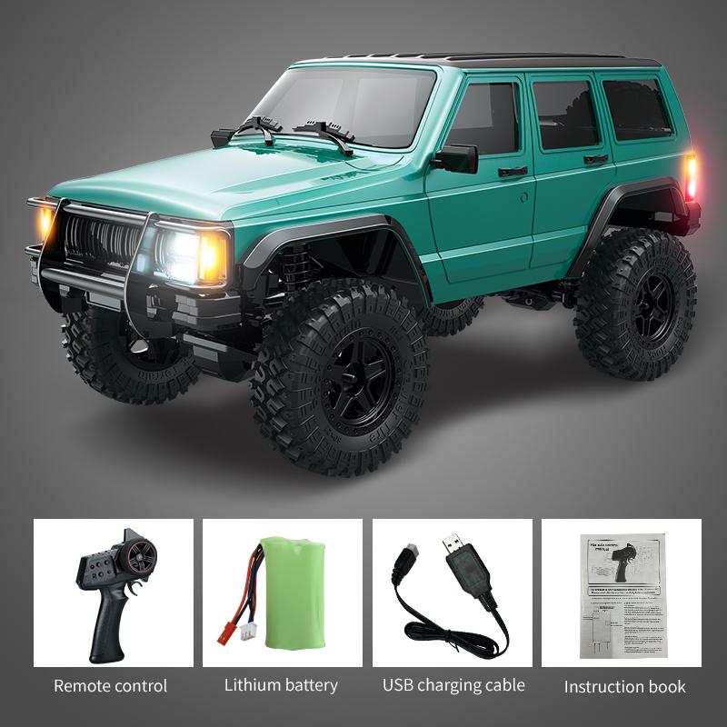 C8809 1/18 RC Car 2.4G Remote Control Crawler 4WD Electric Climbing Off-Road Model Car Toys for Children
