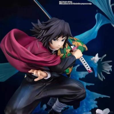 Giyuu Tomioka Anime Action Figure 17cm PVC Collection Model Toy Desktop Ornament Gift for Birthday