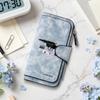 Women's Fashion Long Wallet Printed Purse Multi Card Slot Casual Clutch Portable Daily Wallet