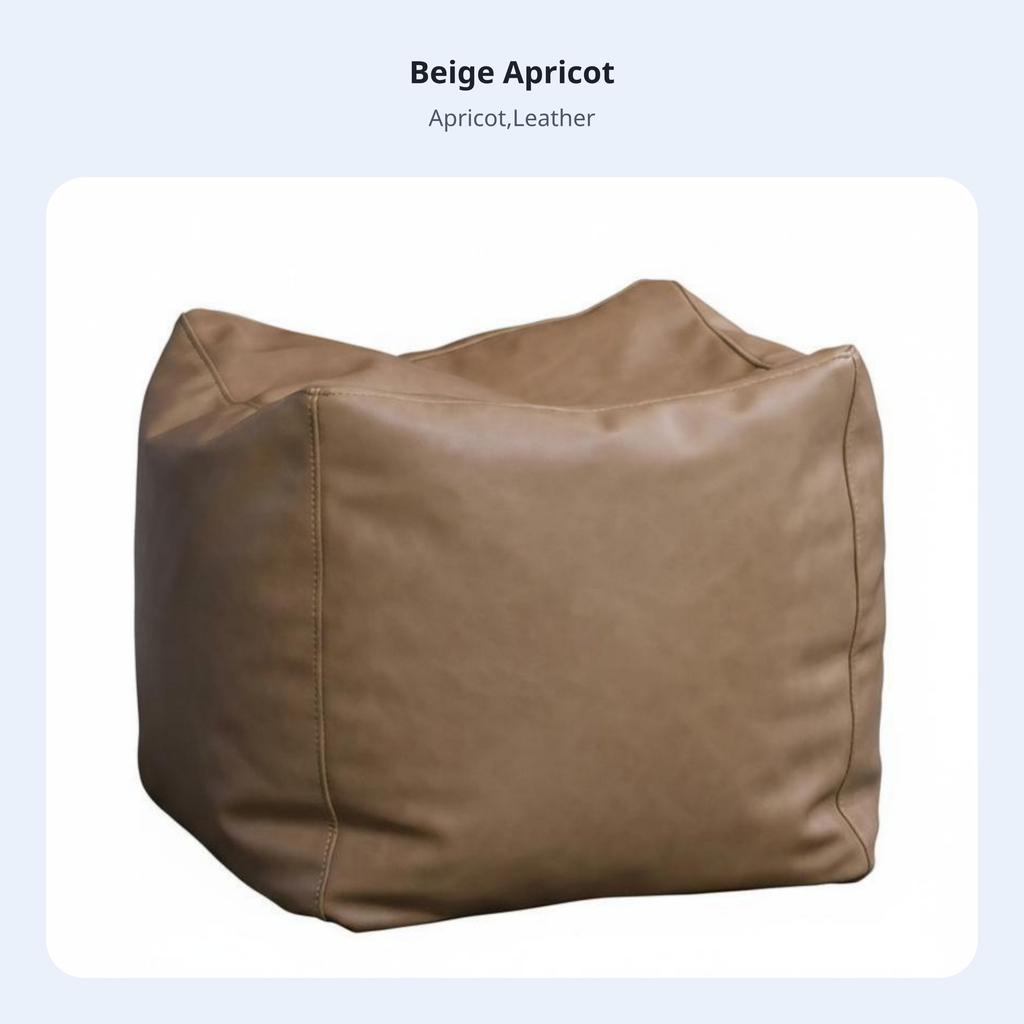 Square Pouf Multi-Functional Woven Pouf Comfortable Seating small-sized Size for Homeowners, Kids, Entryway