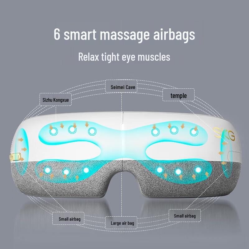 

SKG E3 Airbag Vibration Eye Massager CN plug (adapter included)