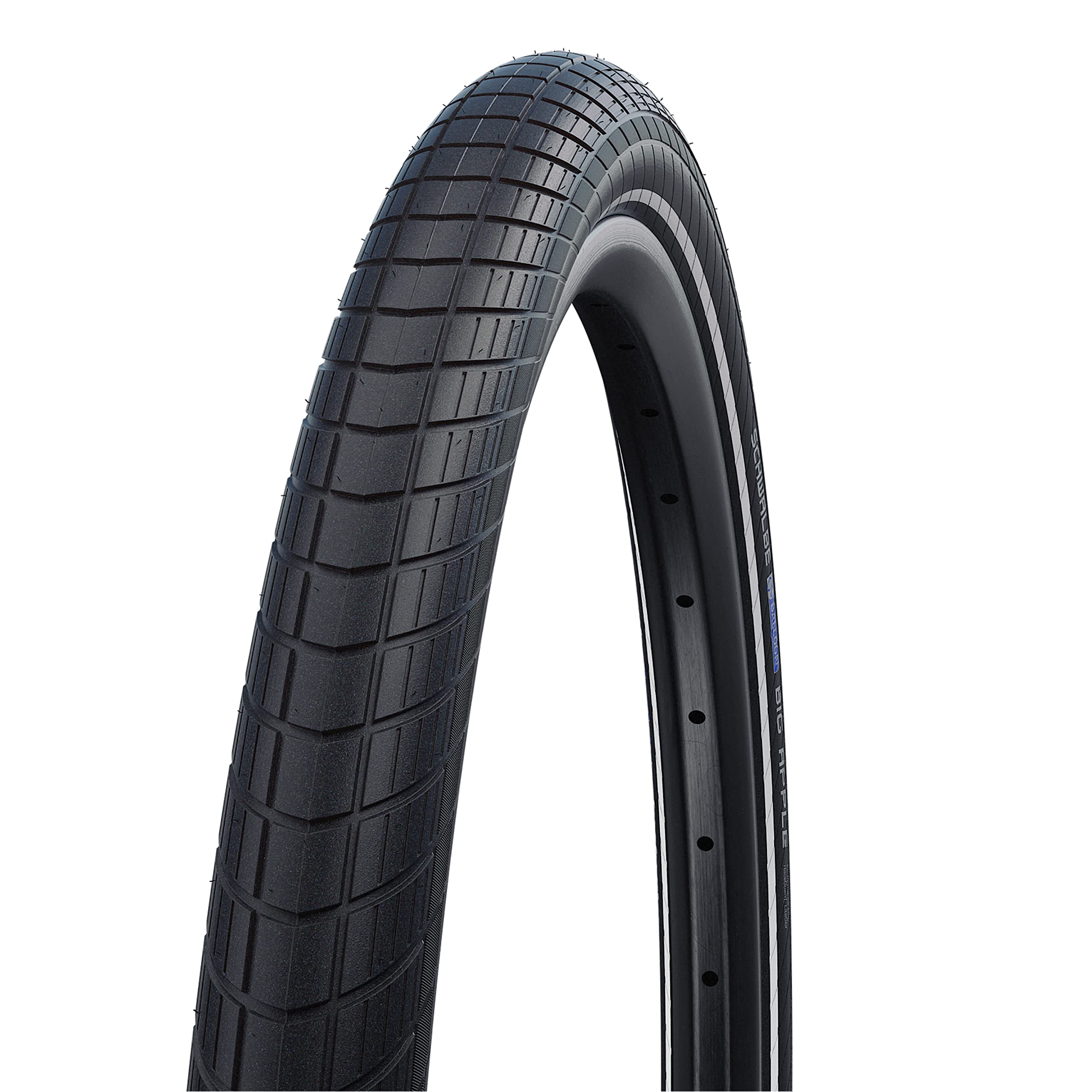 

Покрышка SCHWALBE Big Apple 26 x Black Reflex Clincher [оригинальная] 2.00 [Городской/воздушный велосипед/Городская езда]