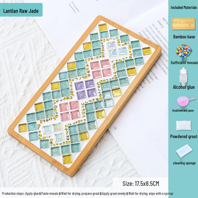 DIY Mosaic Coaster Kit for Kids: Creative Father's Day Craft