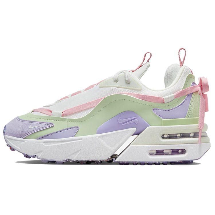 Nike Air Max Furyosal Vintage Textile, Synthetic Leather Cushioning Low top Air Cushion Casual Running Shoes DH0531-100