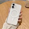 Magnetic Clear Hard Acrylic Phone Case for Magsafe 17 16 15 13 14 12 11 Pro Max 16e 17e Mini Air Plus Transparent Cover