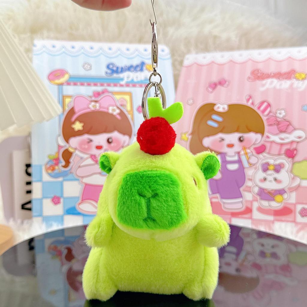 Guinea Pig & Capybara Plush Doll Keyring Backpack Charm