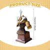 Mini Casco da Samurai Statua Creativa da Collezione Decorativa