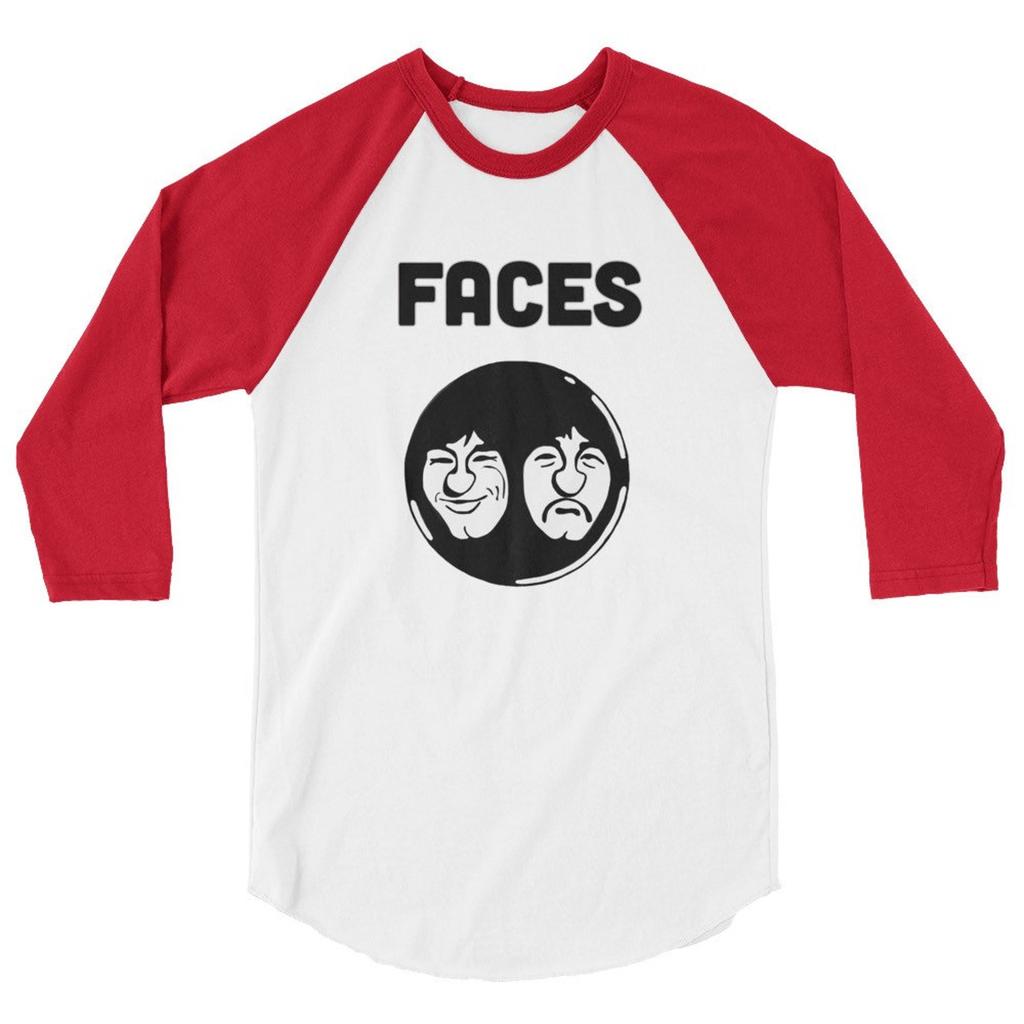 Faces T-Shirt, The Faces, Classic Rock, Stay With Me, Retro, 70s British Rock Gift, Glad & Sorry, Rock And Roll Gift, Face Design, Retro