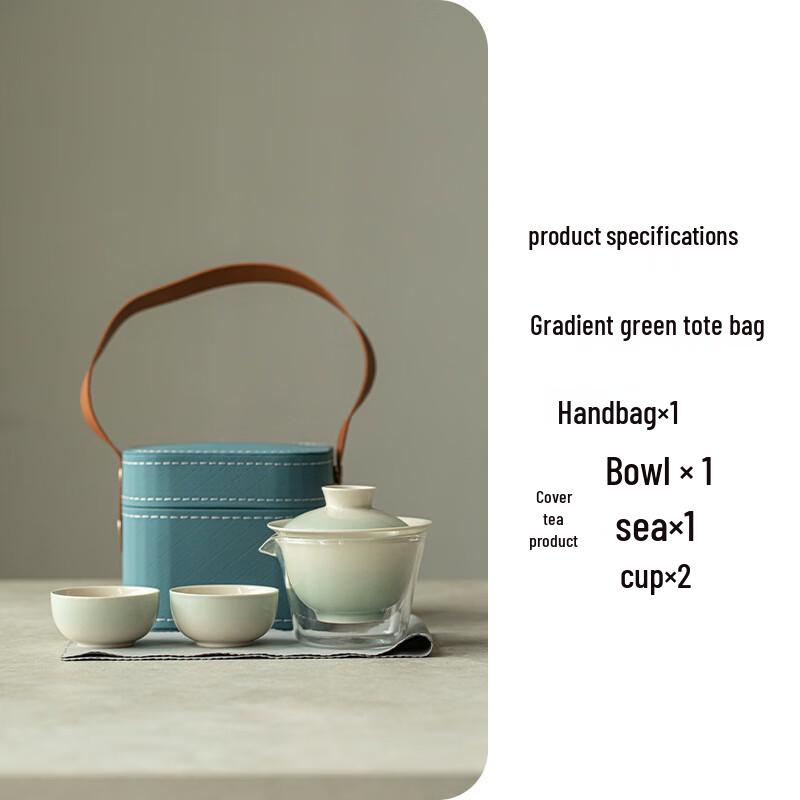 

WJ Portable Travel Tea Set (1 Pot, 2 Cups) Standard