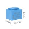 0.5W 220V To 12V Power Mini Sealed Type Plug In Pcb Board 4 Pin Waterproof Encapsulated Transformer